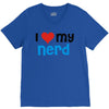 i love my nerd V-Neck Tee