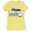 mum loading Ladies Fitted T-Shirt