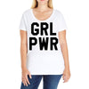 girl power Ladies Curvy T-Shirt