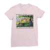 Georges Pierre Seurat A Sunday Afternoon On The island Of La Grande Ja Ladies Fitted T-Shirt