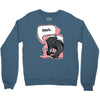 meh says honey badger Crewneck Sweatshirt
