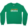 first one to puke drives Crewneck Sweatshirt