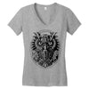 owl Women's V-Neck T-Shirt