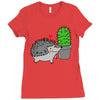 prickly love Ladies Fitted T-Shirt