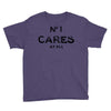 no1 cares Youth Tee