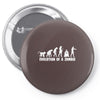 evolution of a zombie Pin-back button