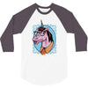 unicorn nerd graphic 3/4 Sleeve Shirt