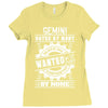 Gemini Hated By Many Wanted By Plenty Ladies Fitted T-Shirt