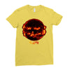 Halloween Sun Ladies Fitted T-Shirt