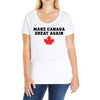 Make Canada Great Again Ladies Curvy T-Shirt