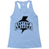captain awesome Racerback Tank