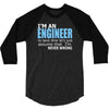 engineer 3/4 Sleeve Shirt