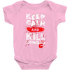 Keep Calm And Kill Zombies Baby Bodysuit