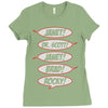 janet! dr. scott! janet! brad! rocky! Ladies Fitted T-Shirt
