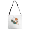 the falling italian Adjustable Strap Totes