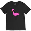 animal pink V-Neck Tee