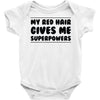 red head hair Baby Onesie