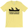 paddle faster i hear banjos t shirt funny humor deliverance nerd geek T-Shirt