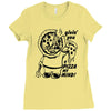 pizza my mind Ladies Fitted T-Shirt