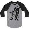 black rabbit 3/4 Sleeve Shirt