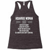 Aquarius Woman Racerback Tank