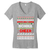 Santa Only Comes Once A Year Nonna Is Always Here To Cheer Women's V-Neck T-Shirt