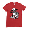 vandal squad Ladies Fitted T-Shirt