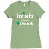Irish I Were Drunk Ladies Fitted T-Shirt