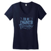 i`m an engineer so to save time lets assume i`m right Women's V-Neck T-Shirt