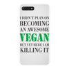 vegan iPhone 7 Plus Case