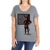 you are here Ladies Curvy T-Shirt