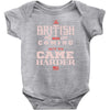 we came harder Baby Bodysuit