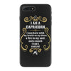 i am a capricorn iPhone 7 Plus Case