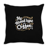 coffee lovers Throw Pillow