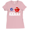 Finding Da Wae Shirt - Ugandan Knuckles Shirt Ladies Fitted T-Shirt