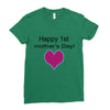 happy mother's day Ladies Fitted T-Shirt