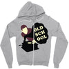 old school dj Zipper Hoodie