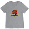 Clever Girl V-Neck Tee