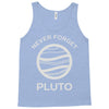 never forget pluto the planet Tank Top