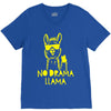no drama llama (2) V-Neck Tee