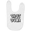 shut down slogan Baby Bibs