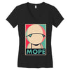 mope around Women's V-Neck T-Shirt