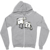 walking undodead Zipper Hoodie