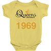 queens are born in october 1969 Baby Bodysuit