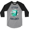let's play video games 3/4 Sleeve Shirt