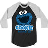 Cookie Monster 3/4 Sleeve Shirt