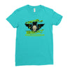 drop the beat   overwatch Ladies Fitted T-Shirt