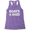 boats and hoes Racerback Tank