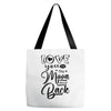 Love You To The Moon And Back Tote Bags
