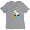 where rainbows come from (green) V-Neck Tee